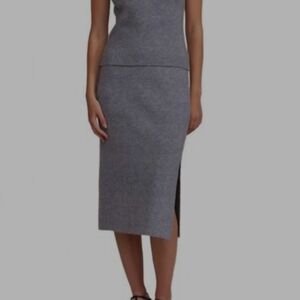  LUCY PARIS neo knit skirt in grey  Women's . Size:M